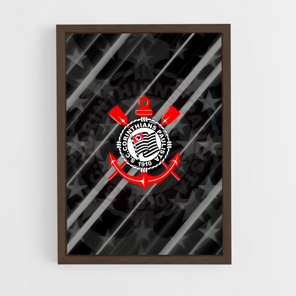 ap-sport club corinthians paulista-6 cadre Bois foncé