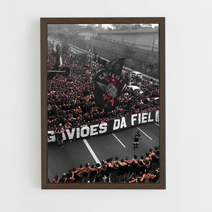 ap-sport club corinthians paulista-9 cadre Bois foncé
