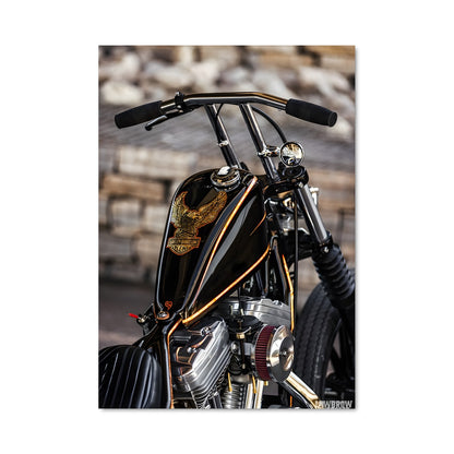 Poster Moto Urbain