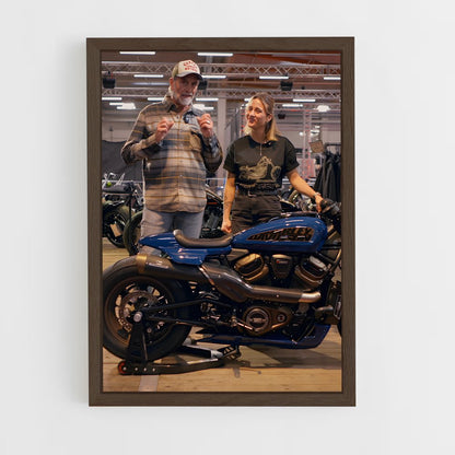 ap-sportster s-3 cadre Bois foncé