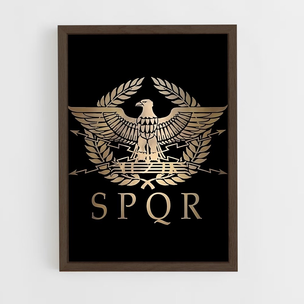 ap-spqr-5 cadre Bois foncé