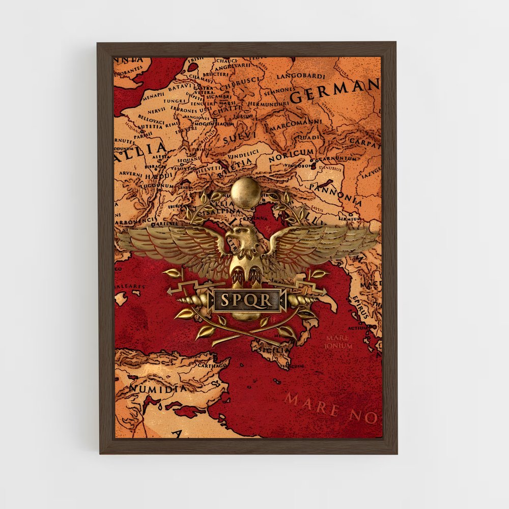 ap-spqr-7 cadre Bois foncé