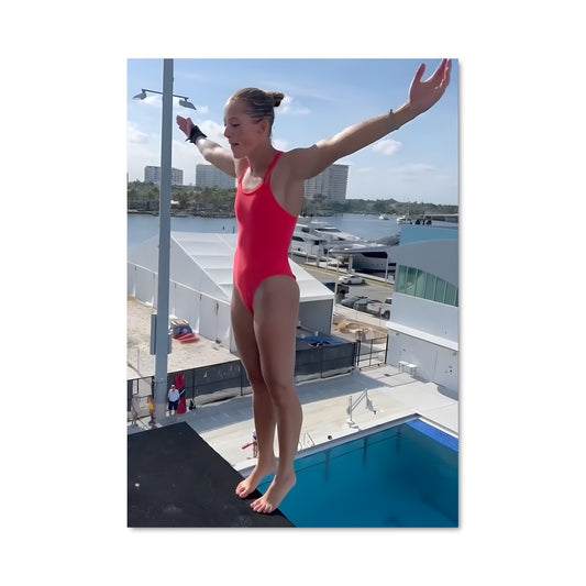 Poster Springboard diving 68192