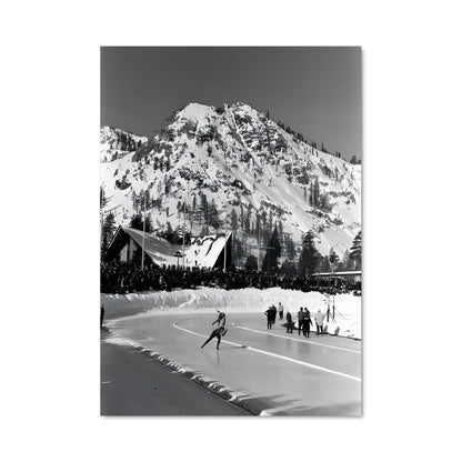 Poster Patinage à Squaw Valley