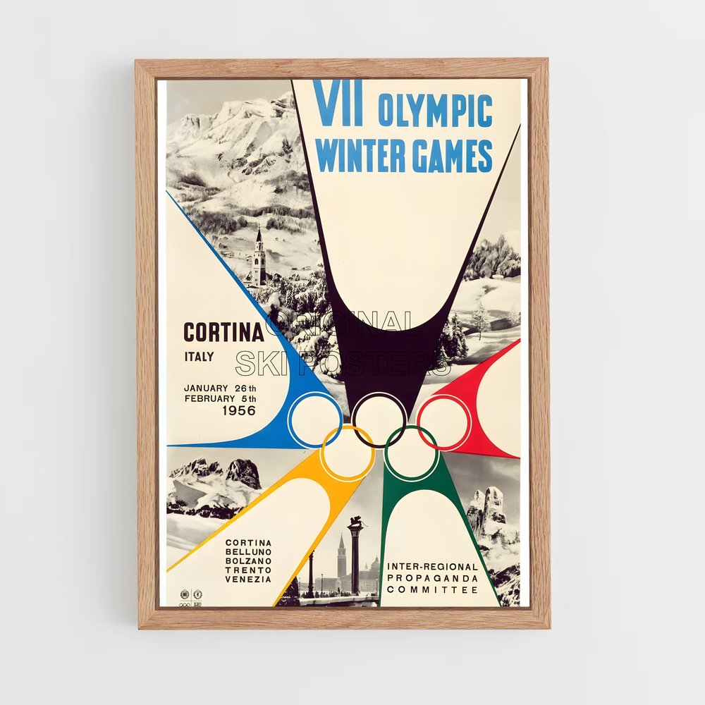 ap-squaw valley 1960-2 cadre Bois clair