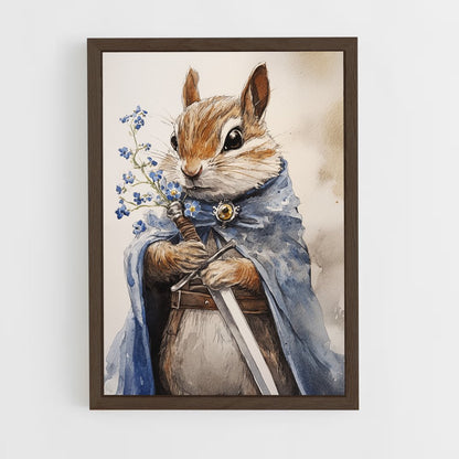 ap-squirrel-5 cadre Bois foncé