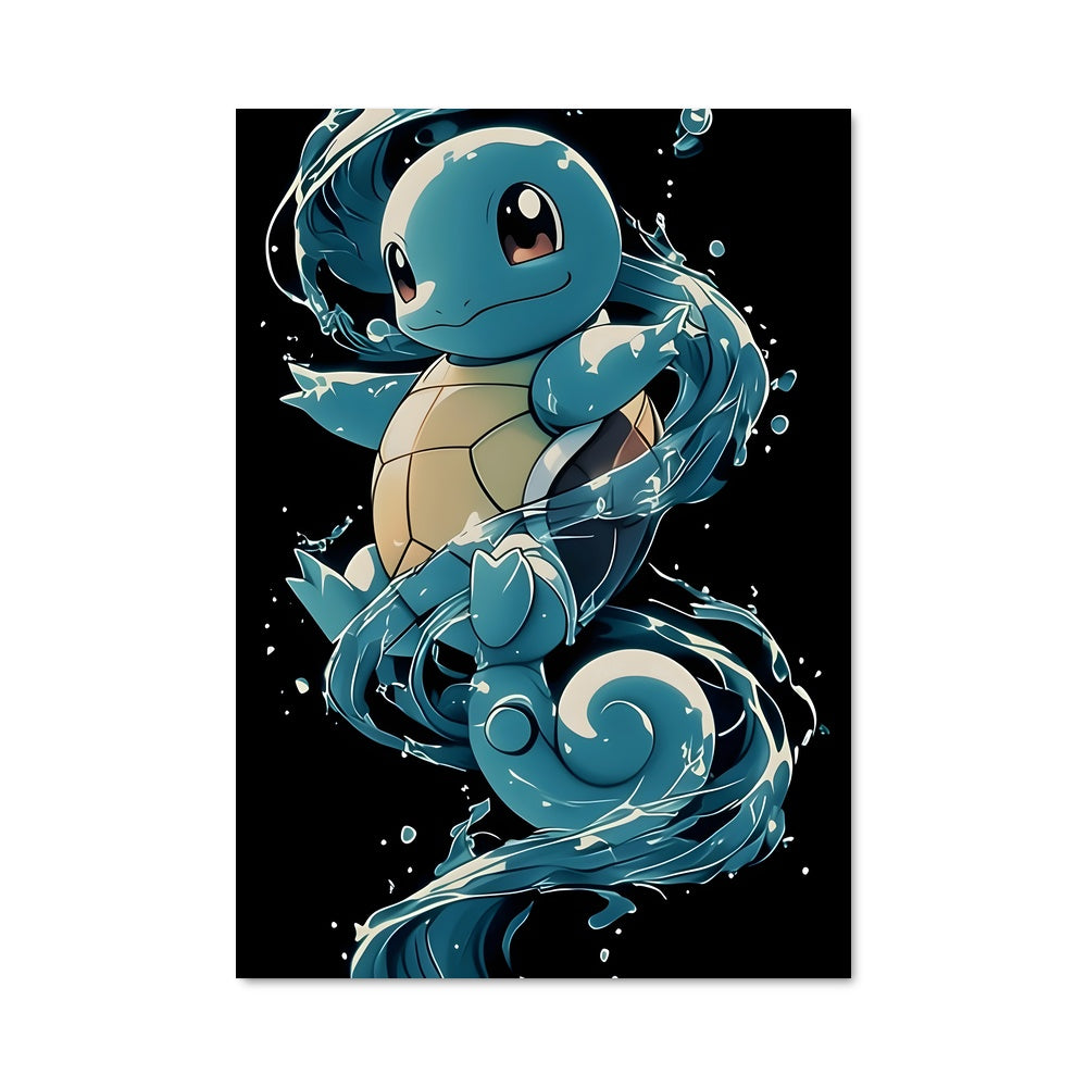 Poster Squirtle Splash