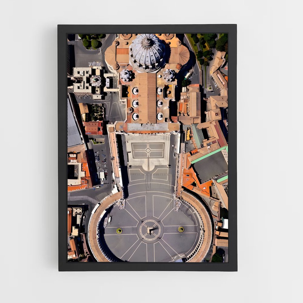 ap-st peters basilica-4 cadre Noir