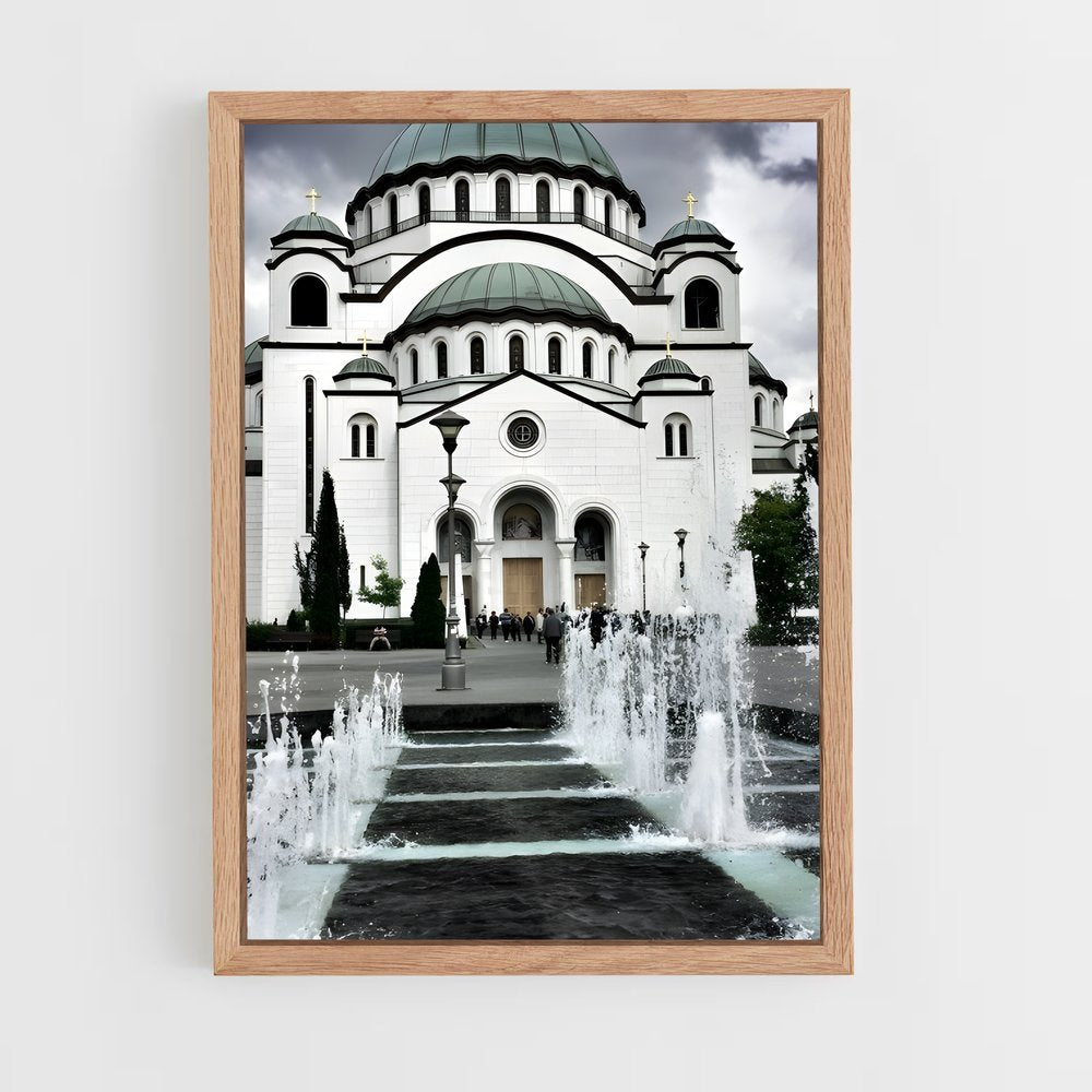 ap-st sava temple belgrade-3 cadre Bois clair