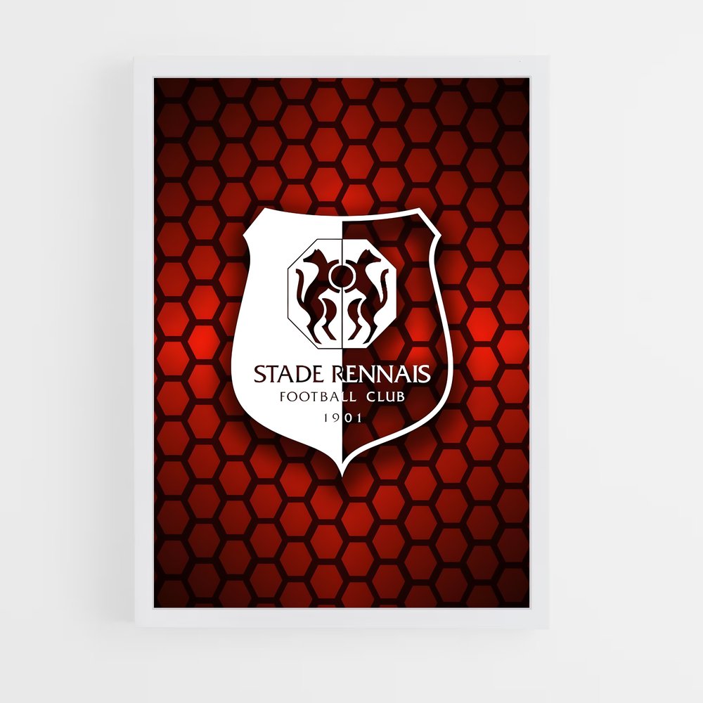 ap-stade rennais fc-5 cadre Blanc