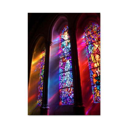 Poster Stained glass windows 18768