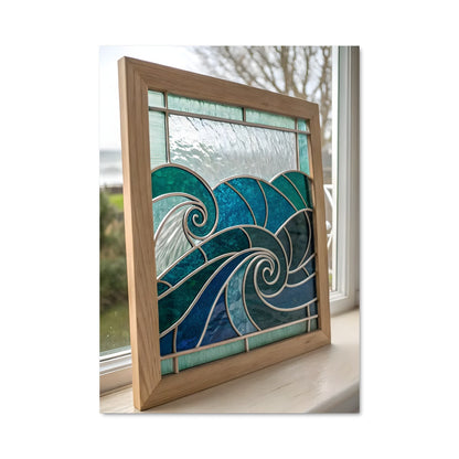 Poster Vague de Verre