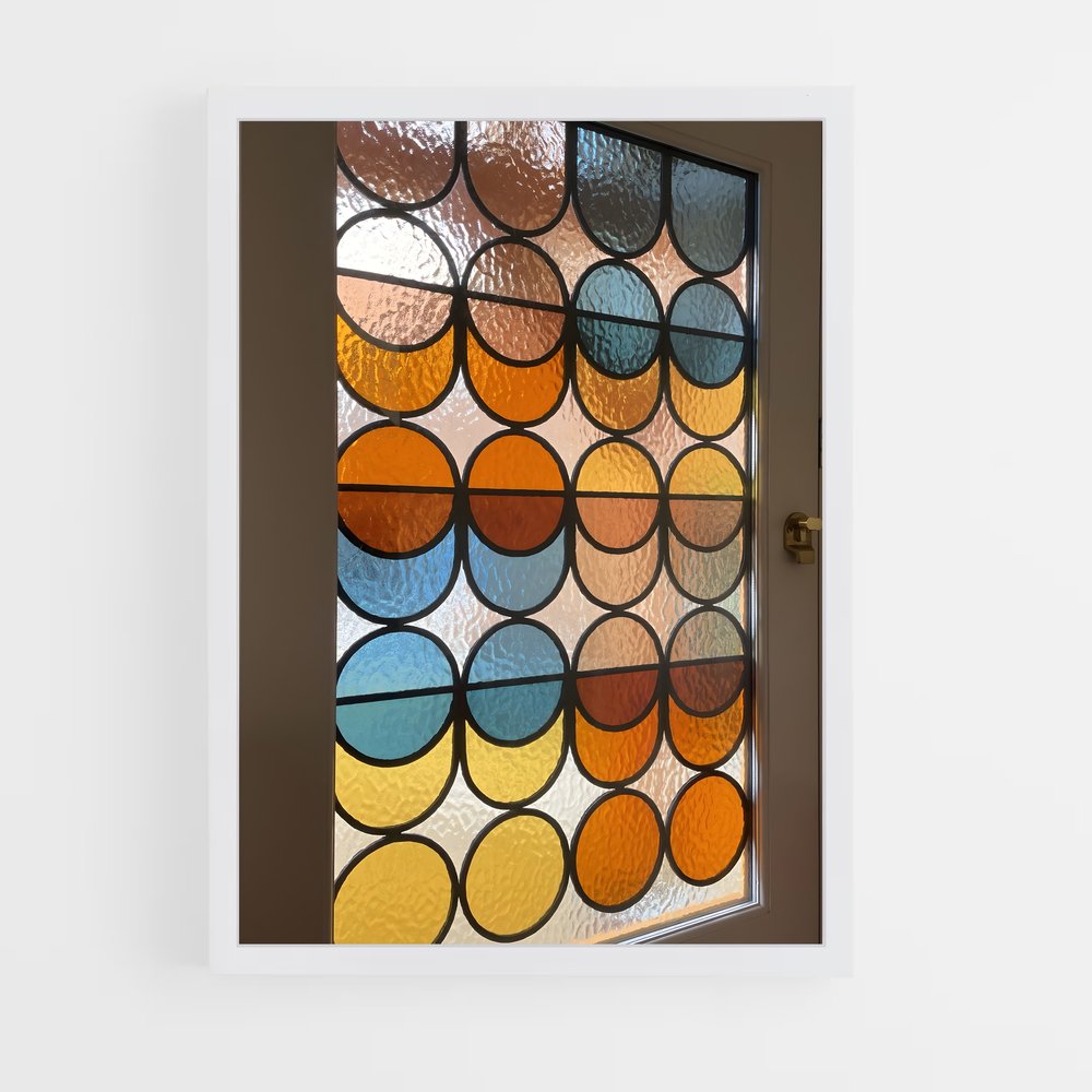 ap-stained glass windows-10 cadre Blanc