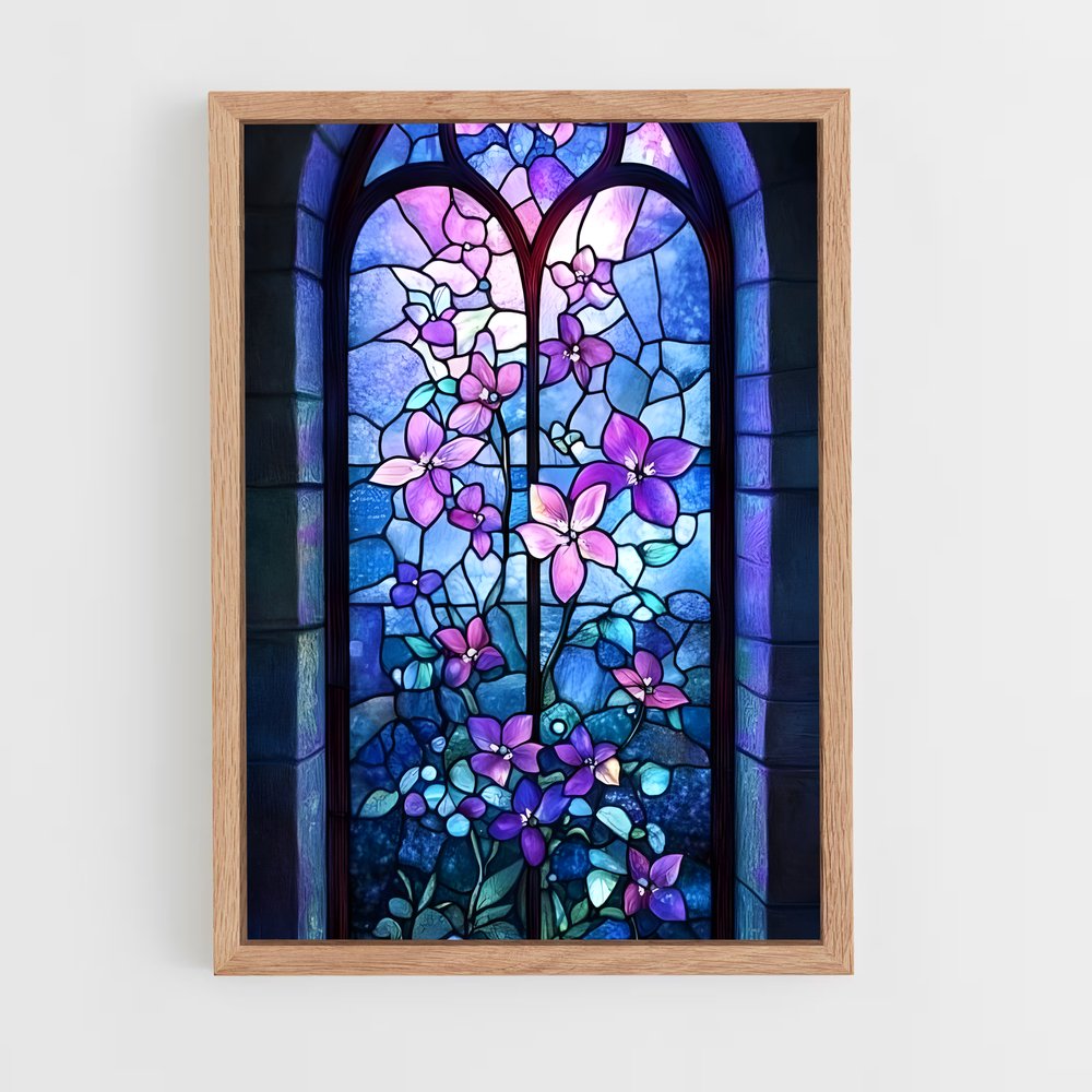 ap-stained glass windows-14 cadre Bois clair