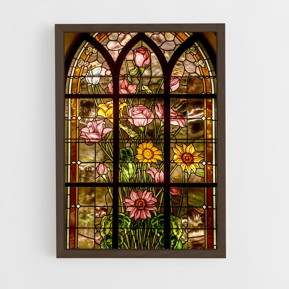ap-stained glass windows-16 cadre Bois foncé