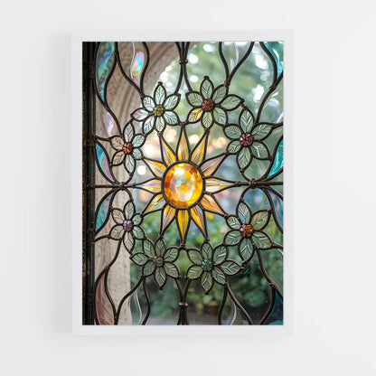 ap-stained glass windows-6 cadre Blanc