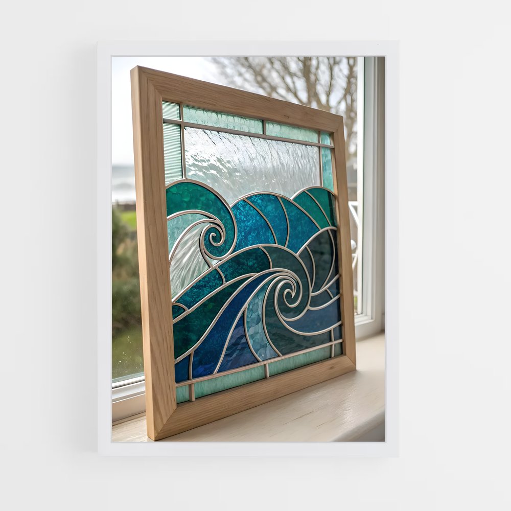 ap-stained glass windows-7 cadre Blanc