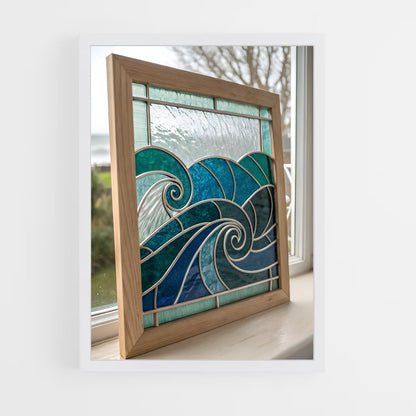 ap-stained glass windows-7 cadre Blanc