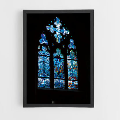 ap-stained glass windows-8 cadre Noir