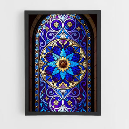 ap-stained glass windows-9 cadre Noir