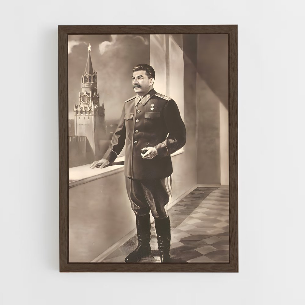 ap-stalin-3 cadre Bois foncé