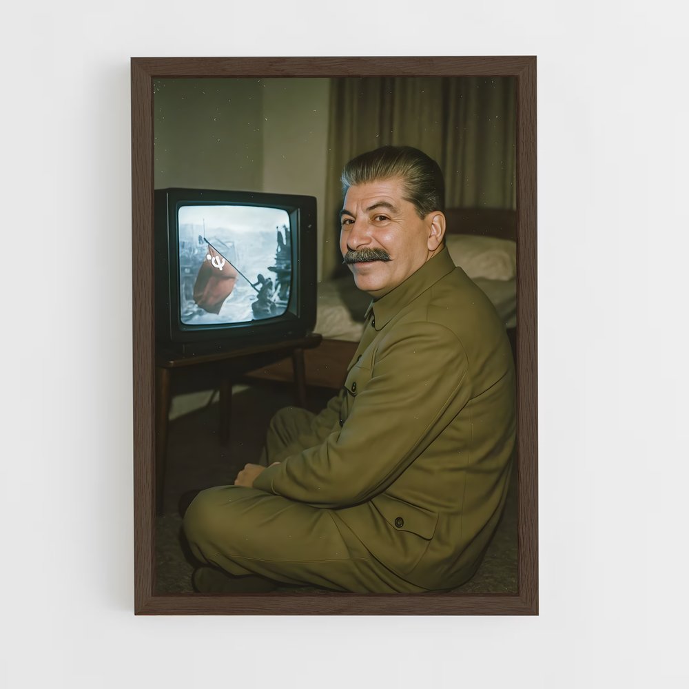 ap-stalin-4 cadre Bois foncé