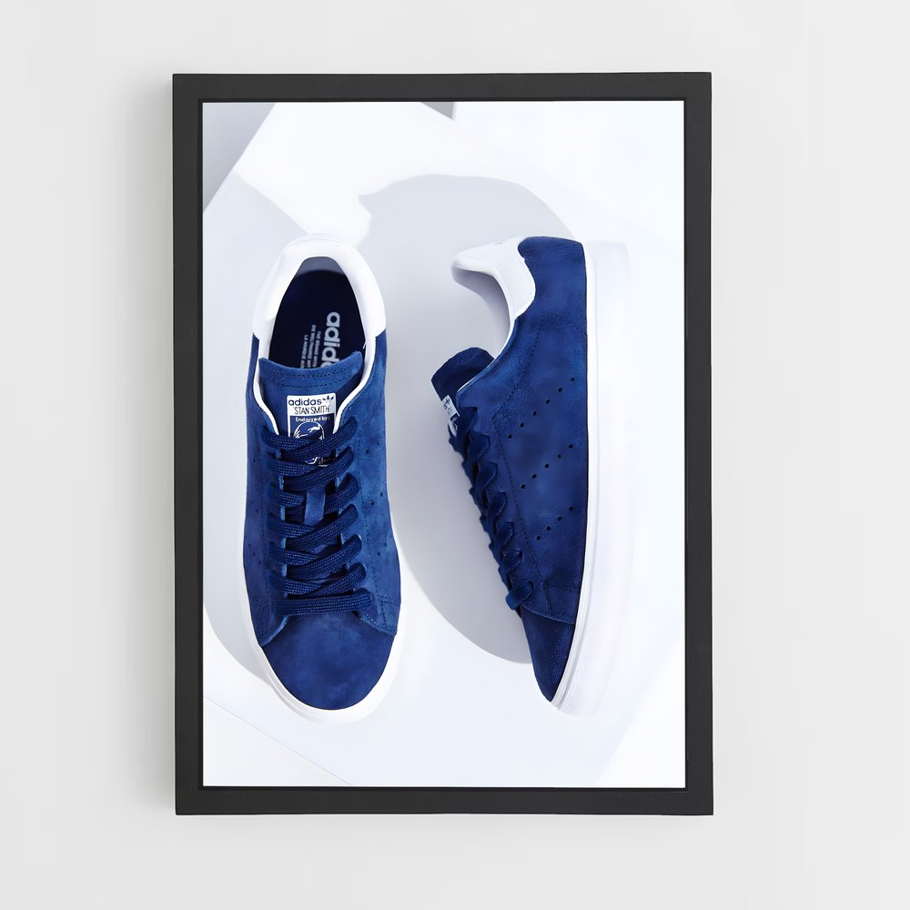 ap-stan smith-3 cadre Noir