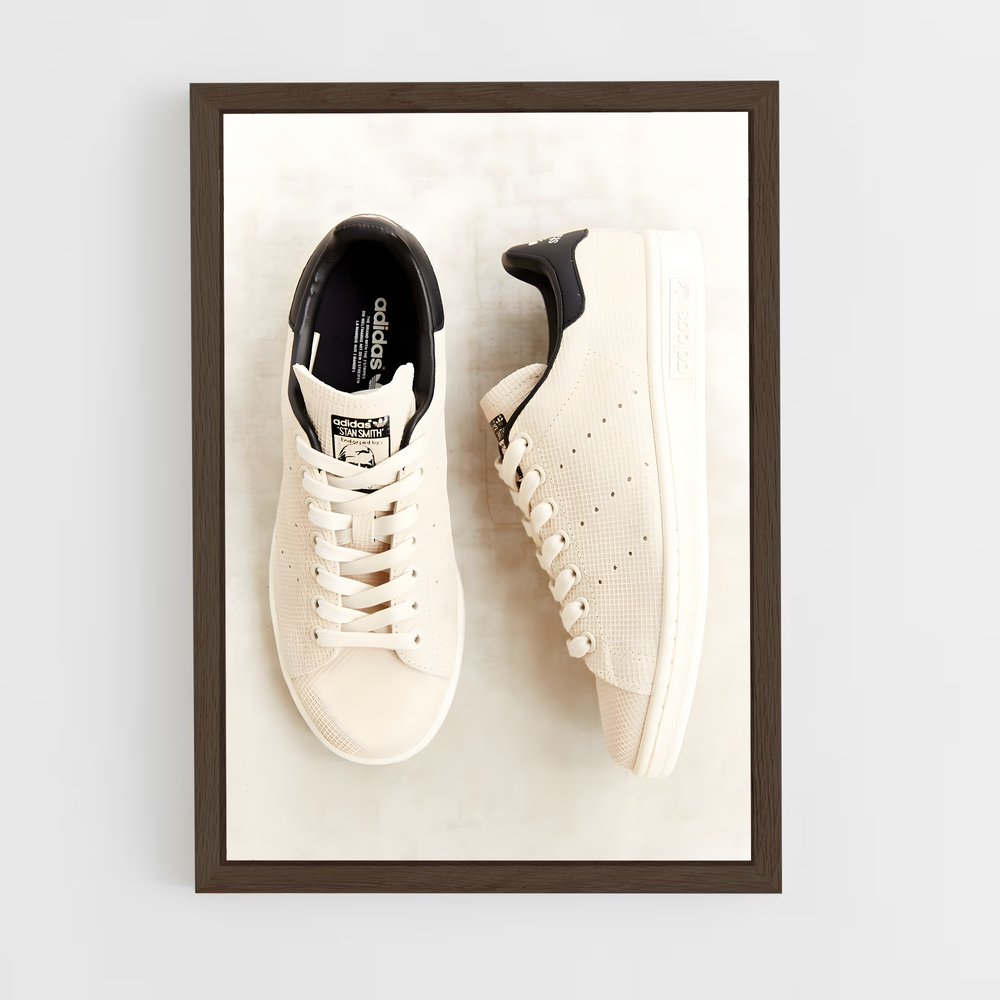 ap-stan smith-5 cadre Bois foncé