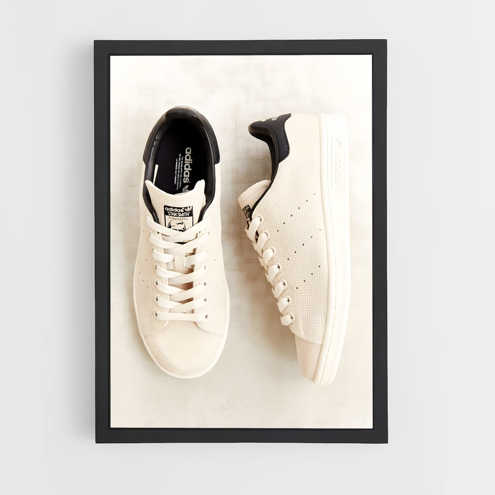 ap-stan smith-5 cadre Noir