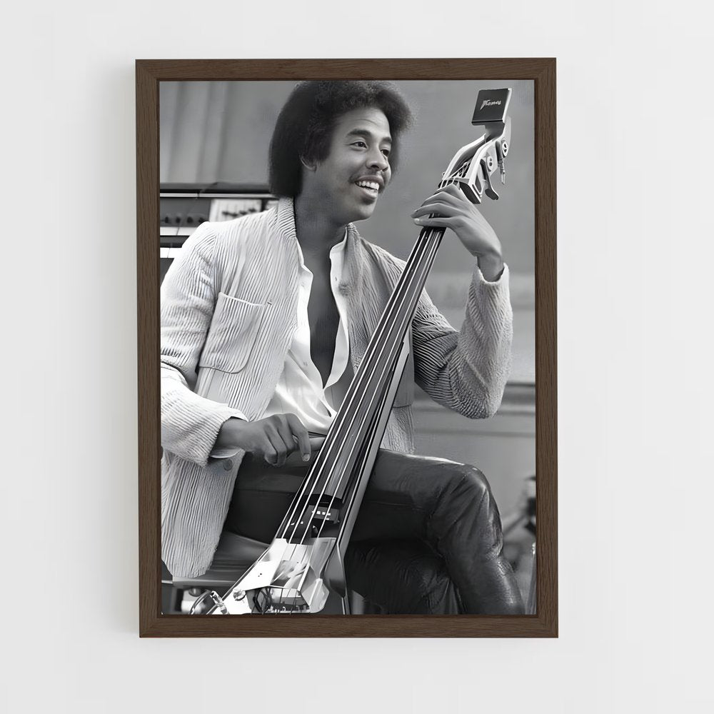 ap-stanley clarke-3 cadre Bois foncé