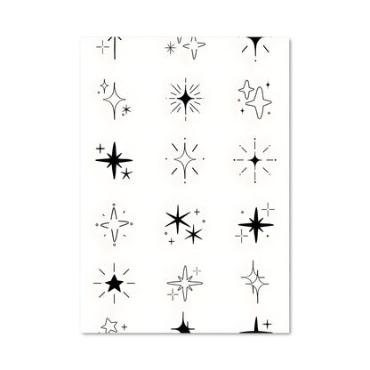 Poster Étoiles Mystiques