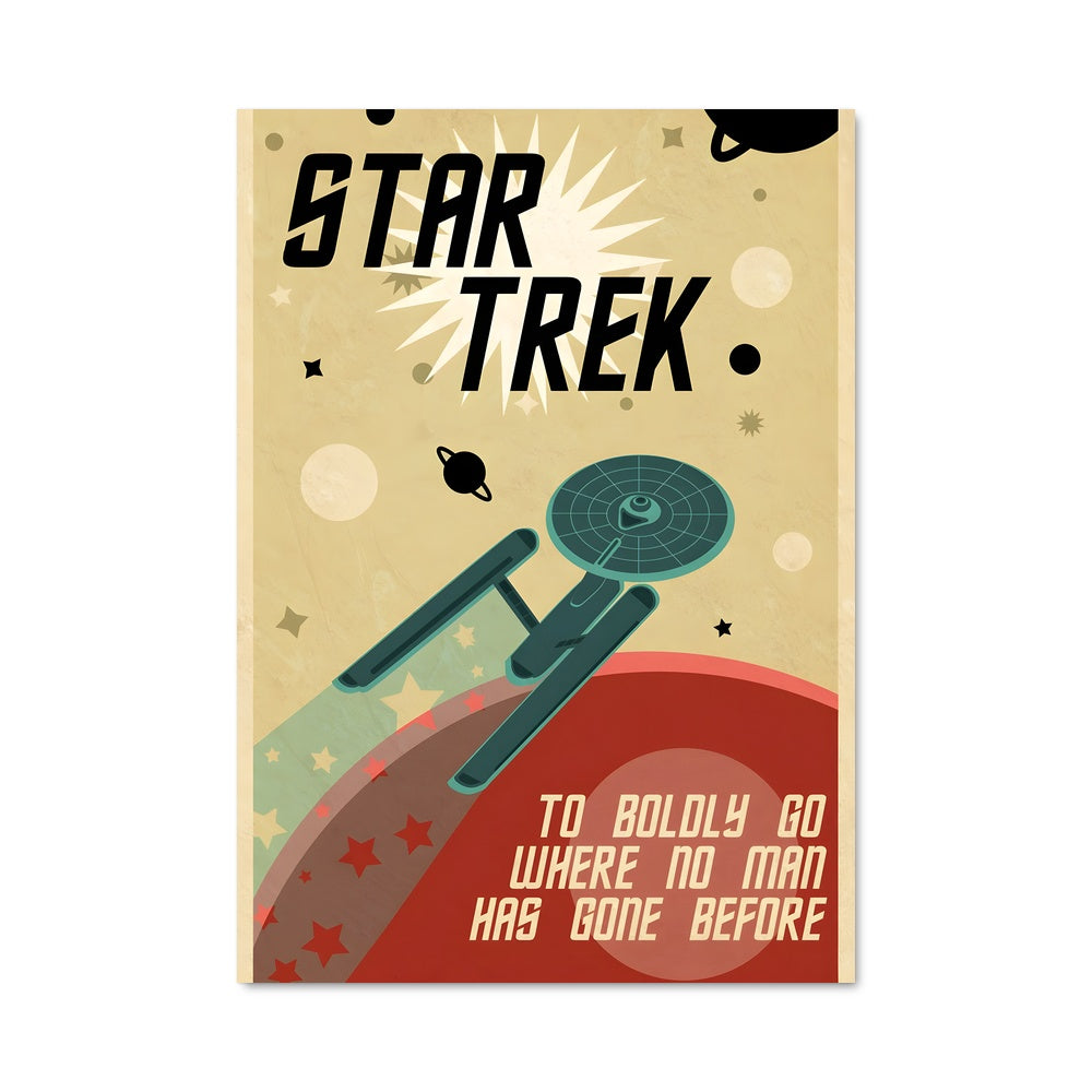 Poster Voyage à Travers les Étoiles