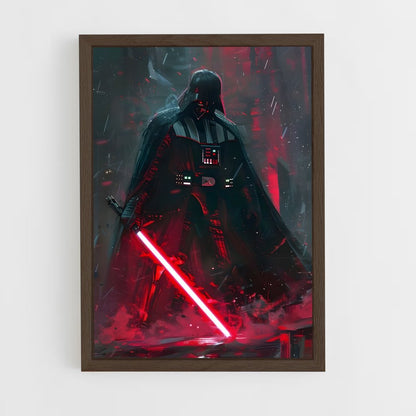 ap-star wars-2 cadre Bois foncé