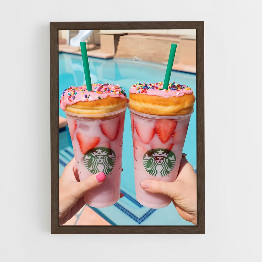 ap-starbucks-3 cadre Bois foncé