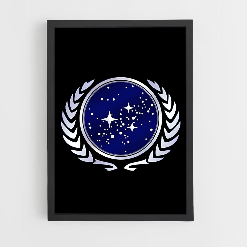 ap-starfleet logo-4 cadre Noir