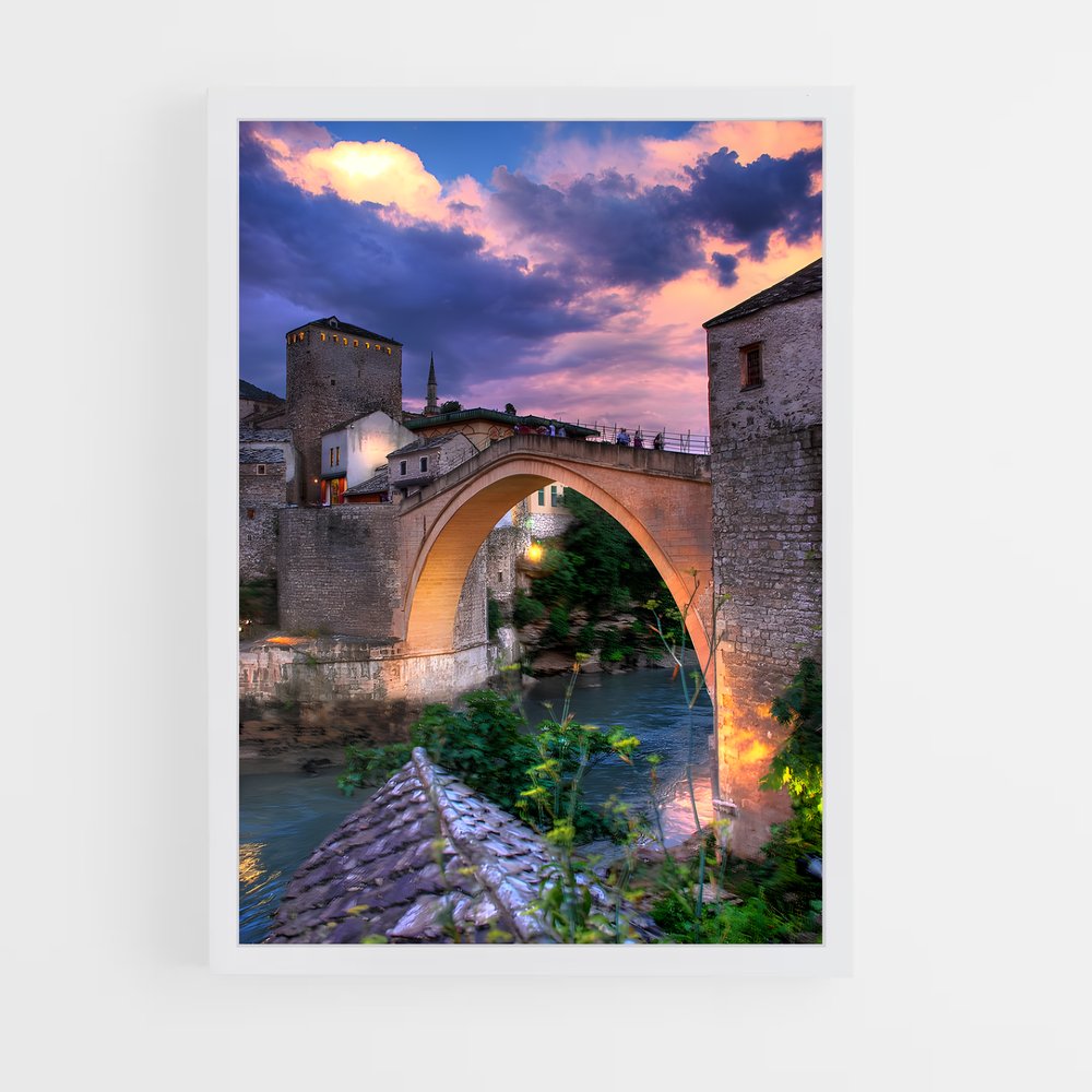 ap-stari most mostar-1 cadre Blanc