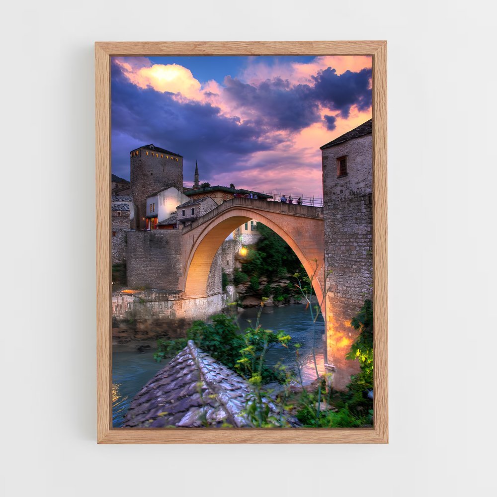 ap-stari most mostar-1 cadre Bois clair