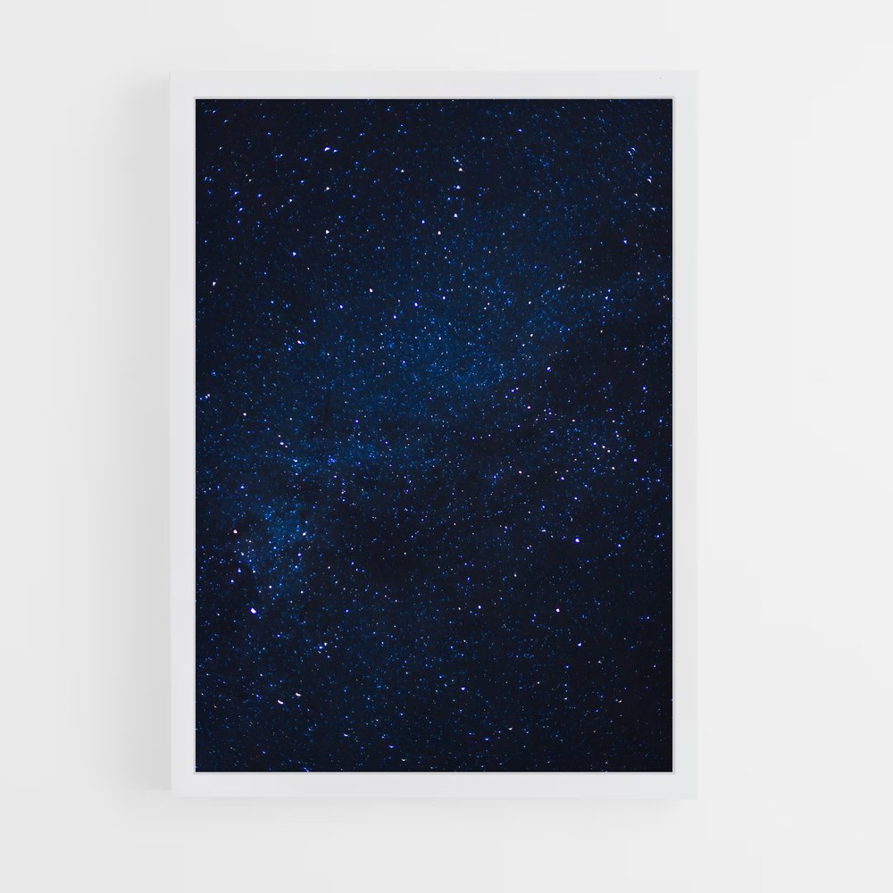 ap-starry sky-2 cadre Blanc
