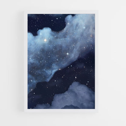 ap-starry sky-7 cadre Blanc
