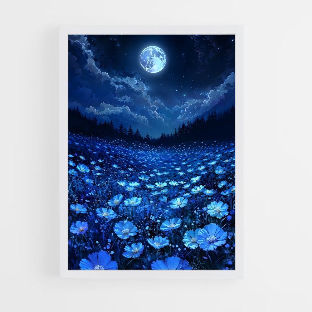 ap-starry sky-9 cadre Blanc