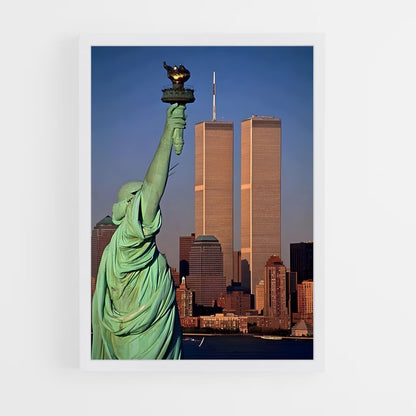 ap-statue of liberty-14 cadre Blanc