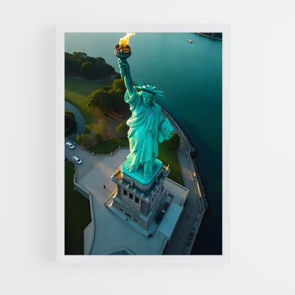 ap-statue of liberty-4 cadre Blanc
