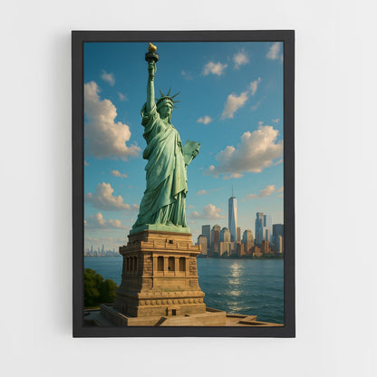 ap-statue of liberty-9 cadre Noir