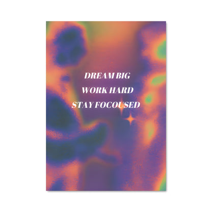 Poster Stay ambitious 26924