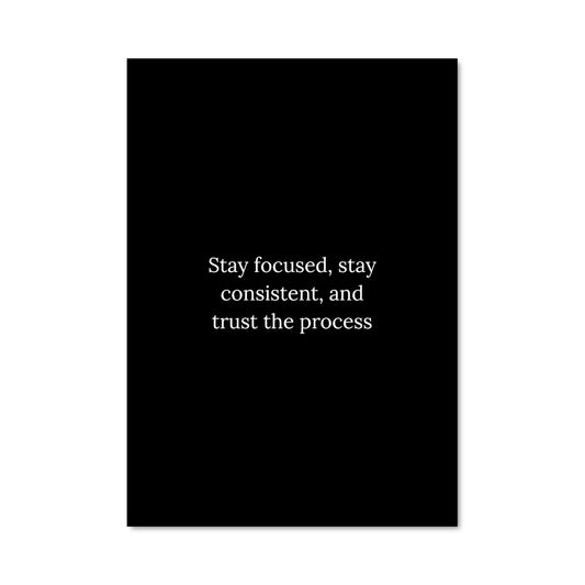 Poster Stay focused 26980