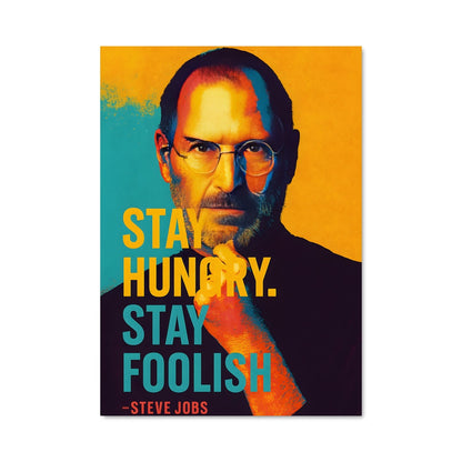 Poster Stay hungry stay foolish 26998