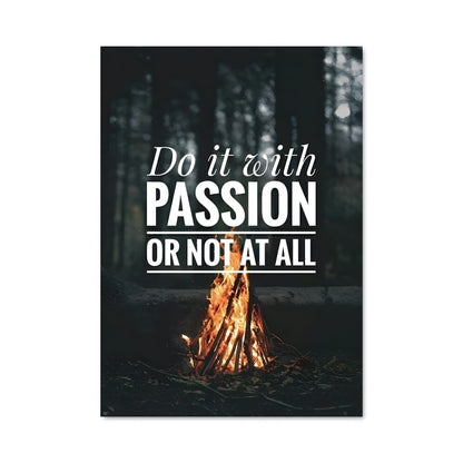 Poster Flammes de Passion