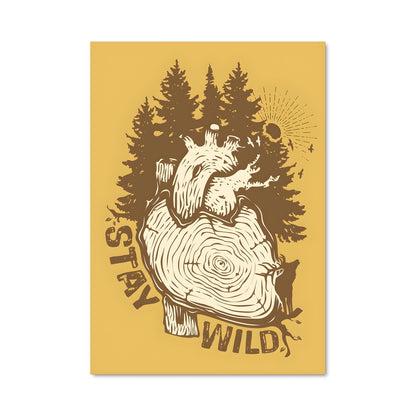 Poster Love in the Woods