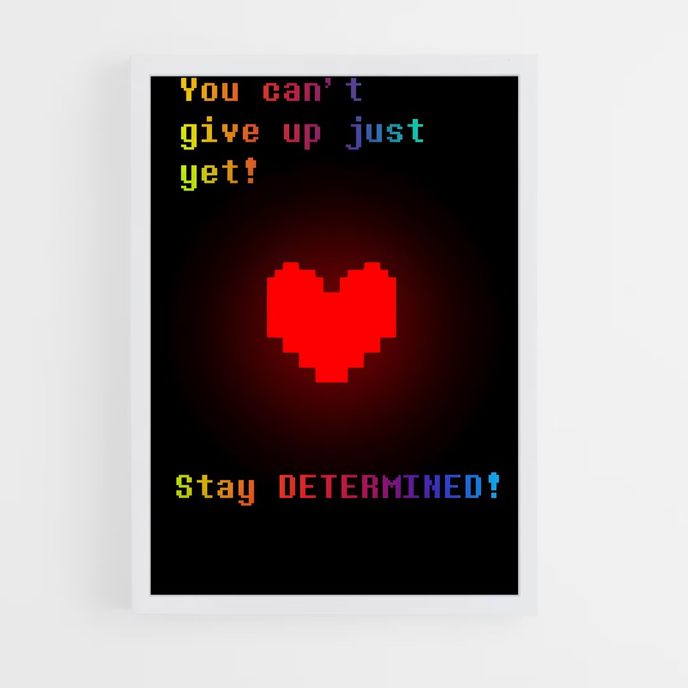 ap-stay determined-1 cadre Blanc