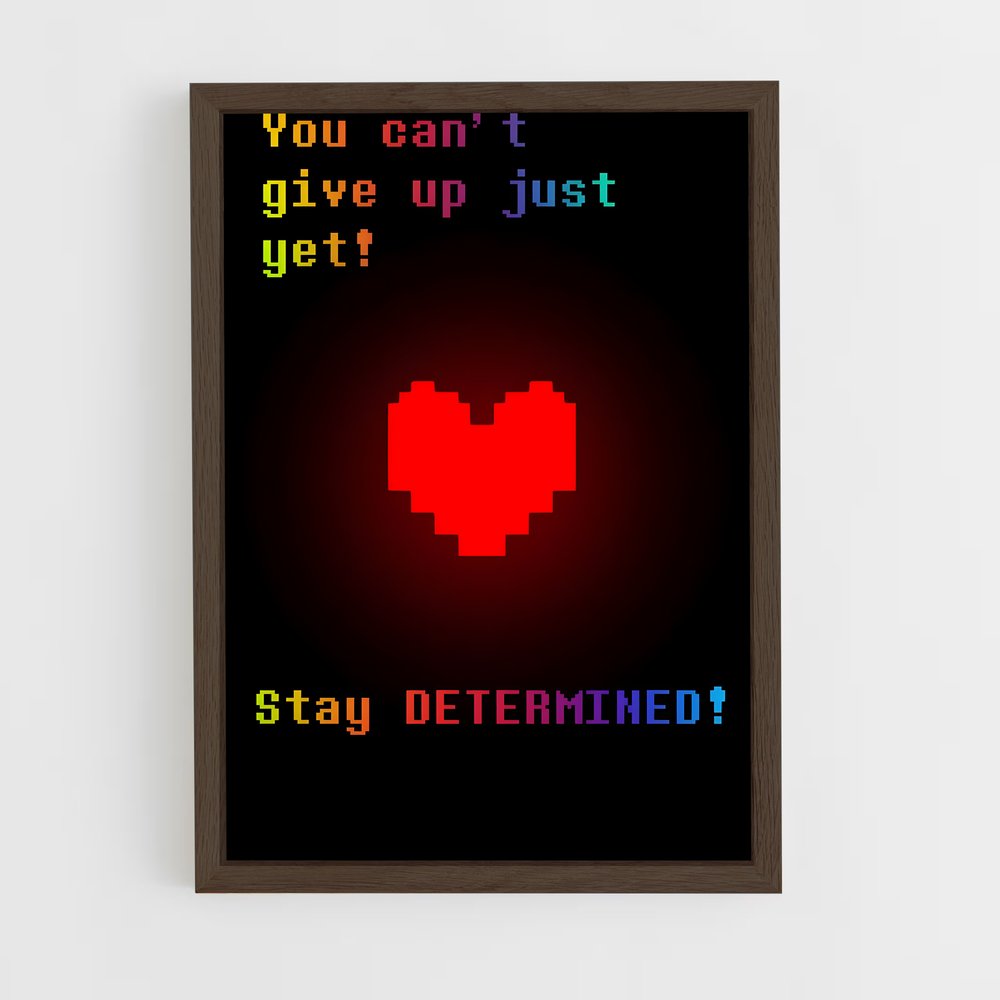 ap-stay determined-1 cadre Bois foncé